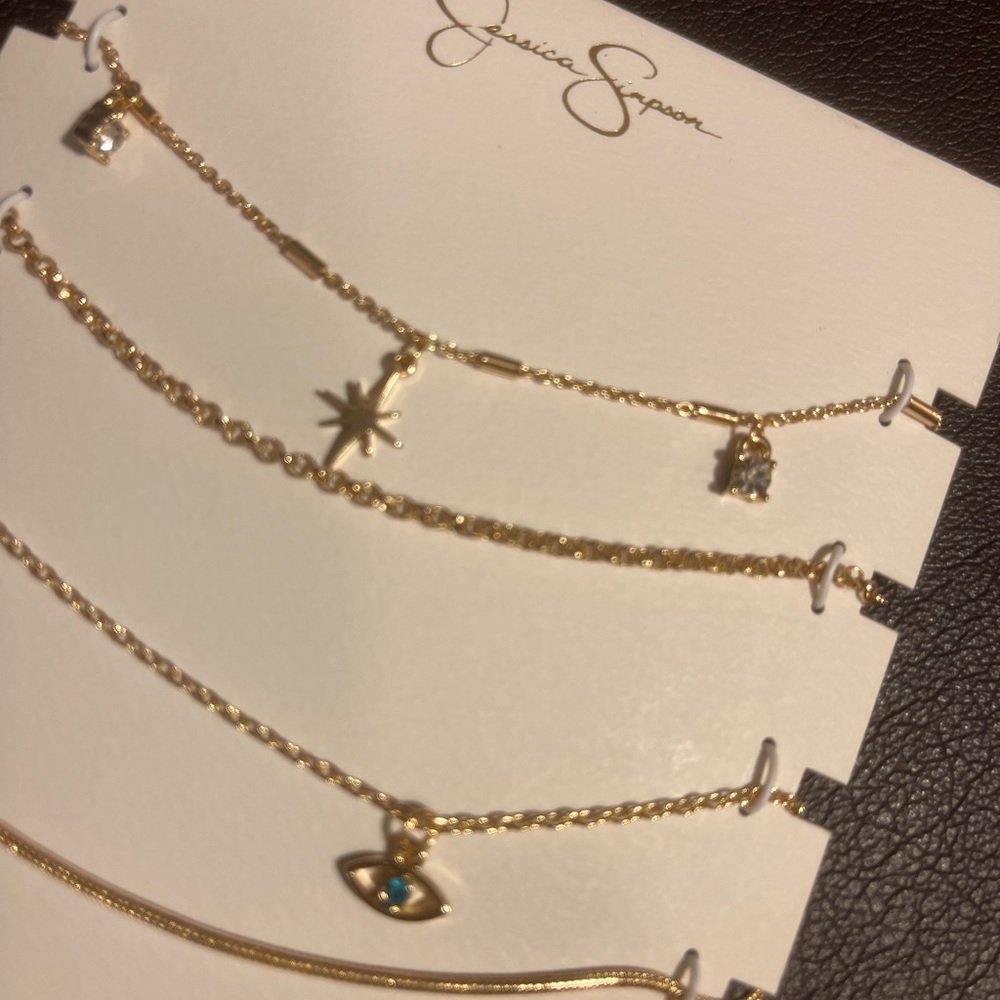 Jessica Simpson Anklet Bracelets - Picture 2 of 3